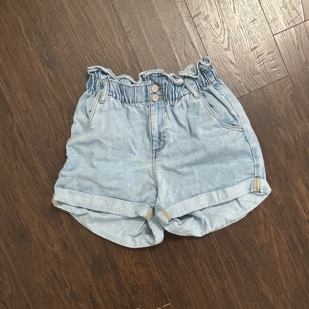 Paper bag shorts